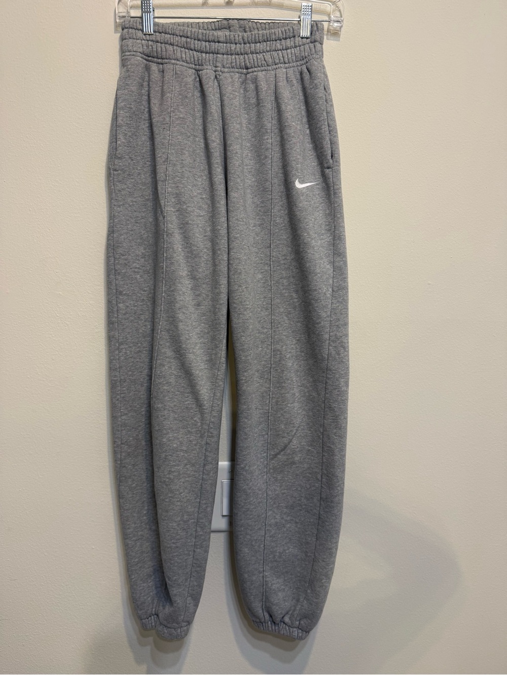 Nike Gray Women's Fleece Track Joggers